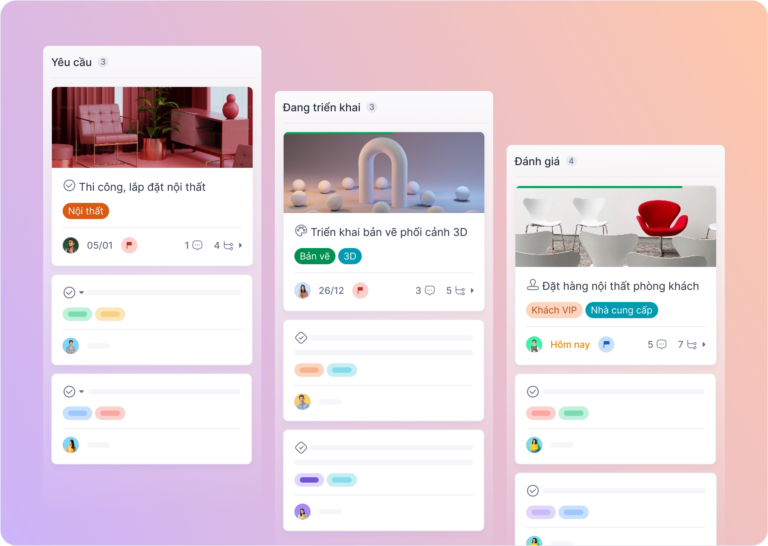 Tổ chức dự án trực quan bằng Kanban