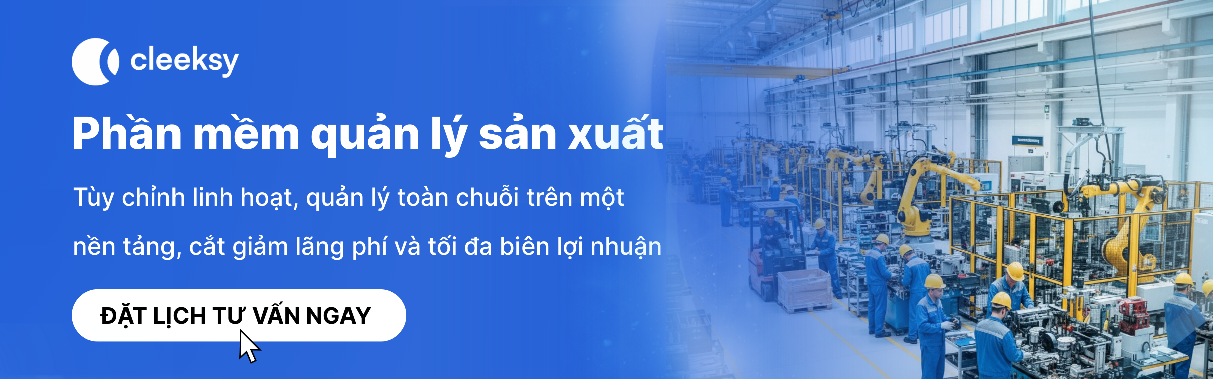 đặt lịch tư vấn phần mềm cleeksy