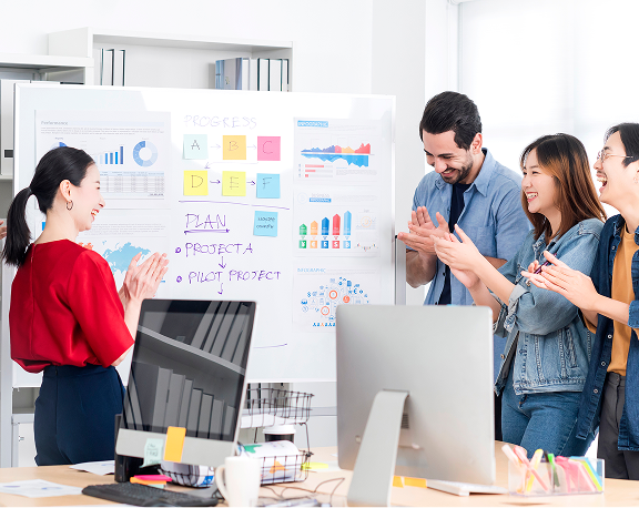 asian-colleague-male-female-friend-casual-dress-meeting-consult-work-together-with-fun-happiness-successful-brainstorm-workplace-business-partners-relation-ideas-concept 1