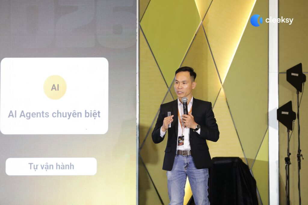 CEO Cleeksy chia sẻ tại Frontier AI & Local Zones Innovation - Da Nang 2026