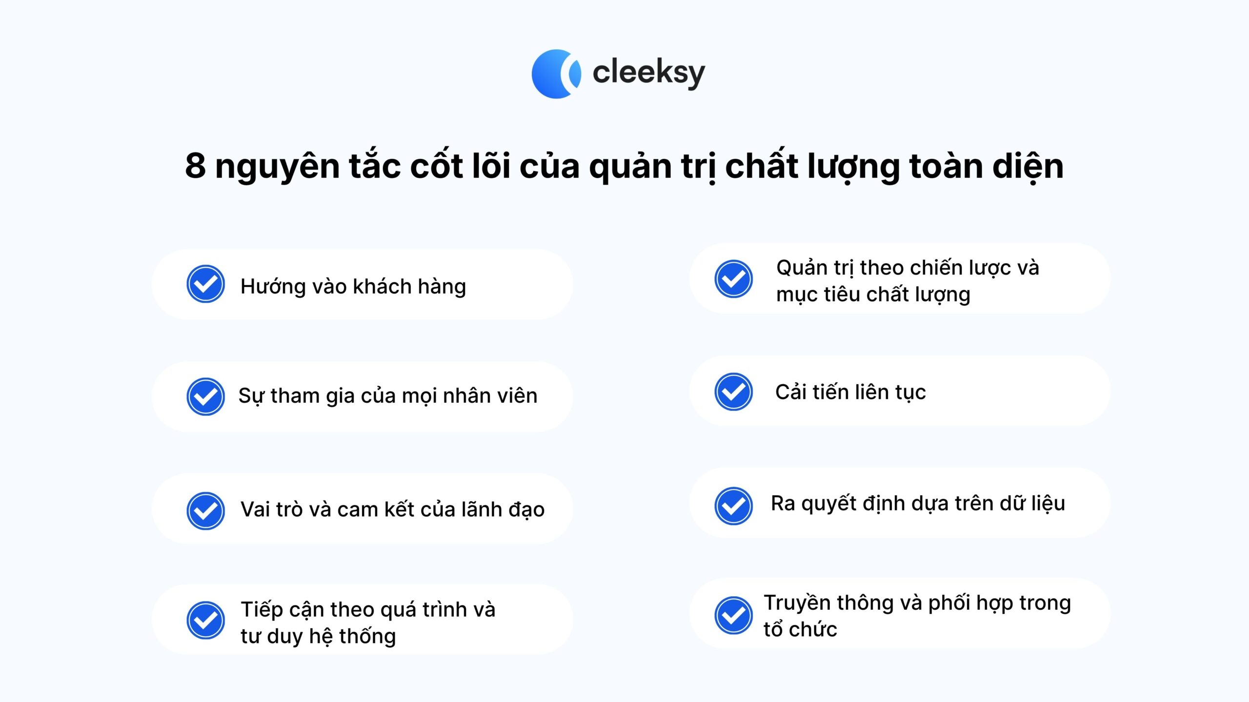 Nguyên tắc Total Quality Management là gì Cleeksy